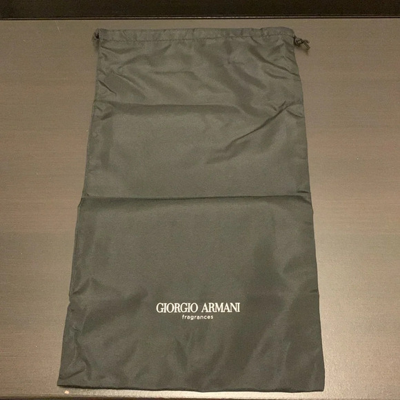 GIORGIO ARMANI NWOT Hanging Toiletry Travel Bag with Dust Bag - Picture 6 of 9